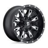 Fuel Wheels D513 Throttle 17" 8x200 Matte Black Milled by Fuel Offroad D513176592F