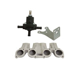 VW MKI MKII GTI 1.8L 2.0L 8v SOHC dual downdraft intake manifold + 0-30 PSI Fuel pressure regulator + Bracket by SPA Performance CMBTIN01C040135