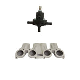 VW MKI MKII GTI 1.8L 2.0L 8v SOHC dual downdraft intake manifold + 0-30 PSI Fuel pressure regulator + Bracket by SPA Performance CMBTIN01C040135
