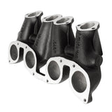 VW MKI MKII GTI 1.8L 2.0L 8v SOHC dual downdraft intake manifold - Black by SPA Performance TIN2001B