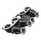 VW MKI MKII GTI 1.8L 2.0L 8v SOHC dual downdraft intake manifold - Black + 0-30 PSI Fuel pressure regulator + Bracket by SPA Performance CMBTIN1BC040134
