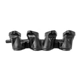 VW MKI MKII GTI 1.8L 2.0L 8v SOHC dual sidedraft intake manifold - Black by SPA Performance TIN2002B