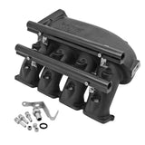SPA Performance Cast Aluminum Black Intake Manifold for Transverse Engines w/ 8 Injectors Fuel Rail Kit (Left Side w/o Throttle Bolt Holes) - VW/Audi / 1.8T by SPA Performance TINW0504B