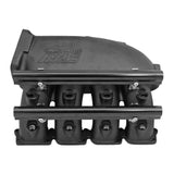 SPA Performance Cast Aluminum Black Intake Manifold for Transverse Engines w/ 8 Injectors Fuel Rail Kit (Left Side w/o Throttle Bolt Holes) - VW/Audi / 1.8T by SPA Performance TINW0504B