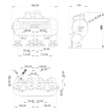 SPA Performance Longitudinal Intake Manifold w/ 8 Injectors (w/o Bolt Holes) by SPA Performance TINW1003