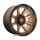 XD Wheels XD863 20" 6x139.7 Matte Bronze With Black Lip by XD Wheels XD86321068618N
