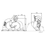 2.0L TSI / FSI T3 Twin Scroll Turbo Exhaust Manifold Transverse Engines + Aluminum intake manifold - NEW VERSION! by SPA Performance CMBTMA11W01