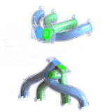 SPA Performance T3 Twin Scroll Top Mount Turbo Manifold - VW / B1 / B2 / Passat 8v by SPA Performance TMW01V2