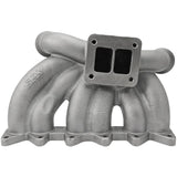 VW VR6 12V OBDI Short Runner Induction Intake Manifold + VW VR6 12V TWIN SCROLL T4 TOP MOUNT TURBO MANIFOLD - DUAL V-BAND WASTEGATES + OBD2 FLANGE by SPA Performance CMBTMW21TIN28002