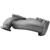 VW VR6 12V Twin scroll T4 top mount turbo manifold - Dual V-band Wastegates by SPA Performance TMW21