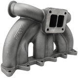 VW VR6 12V Twin scroll T4 top mount turbo manifold - Dual V-band Wastegates by SPA Performance TMW21