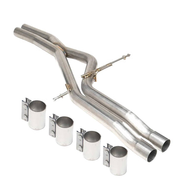 CTS Turbo Resonator Delete X-Pipe - Audi B8/B8.5 S4 by CTS Turbo CTS-EXH-TP-0033