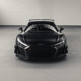 TRE Audi R8 4S Facelift LCI Pre-Preg Carbon Fiber Front Bumper Canards (2021-2024) by TRE TR-A4SCCF