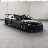 TRE Audi R8 4S Facelift LCI Pre-Preg Carbon Fiber Front Bumper Canards (2021-2024) by TRE TR-A4SCCF