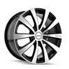 Touren TR3 18" 5x110/5x115 Gloss Black Machined - 18x8 et40 / 5x110/5x115 / cb72.62
