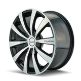 Touren TR3 18" 5x112/5x120 Gloss Black Machined