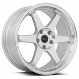 VORS TR37 18" 5x115 Silver Machine Face Lip by VORS Wheels