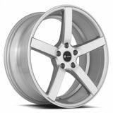 VORS TR5 19" 5x115 Silver Machine Face by VORS Wheels