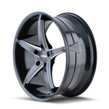 Touren TR70 17" 5x120 Gloss Black Milled