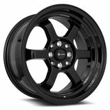 VORS TR7 16" 4x100/4x114.3 All Black by VORS Wheels