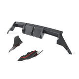 TRE BMW M2 G87 Pre-Preg Carbon Fiber 3-Piece Rear Diffuser Set (2023+) by TRE TR-BG87PRDSCF