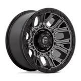 Fuel Wheels D825 Traction 20" 8x180 Matte Gunmetal With Black Ring by Fuel Offroad D82520001847