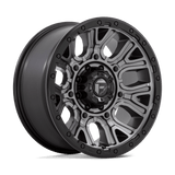 Fuel Wheels D825 Traction 20" 8x180 Matte Gunmetal With Black Ring by Fuel Offroad D82520901850