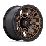 Fuel Wheels D826 Traction 20" 5x127 Matte Bronze With Black Ring by Fuel Offroad D82620007547