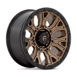 Fuel Wheels D826 Traction 20" 6x139.7 Matte Bronze With Black Ring by Fuel Offroad D82620908450