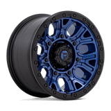 Fuel Wheels D827 Traction 17" 6x139.7 Dark Blue With Black Ring by Fuel Offroad D82717908450