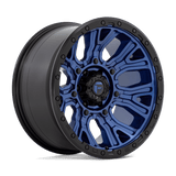 Fuel Wheels D827 Traction 20" 6x139.7 Dark Blue With Black Ring by Fuel Offroad D82720008447