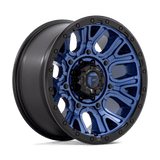 Fuel Wheels D827 Traction 20" 8x165.1 Dark Blue With Black Ring by Fuel Offroad D82720908250