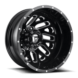 Fuel Wheels D581 Triton 20" 8x200 Gloss Black Milled by Fuel Offroad D58120829235