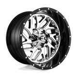Fuel Wheels D211 Triton 20" 6x135/6x139.7 Chrome Plated Gloss Black Lip by Fuel Offroad D21120209847