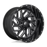 Fuel Wheels D581 Triton 24" 6x135/6x139.7 Gloss Black Milled by Fuel Offroad D58124209847