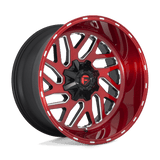Fuel Wheels D691 Triton 20" 5x114.3/5x127 Candy Red Milled by Fuel Offroad D69120002647