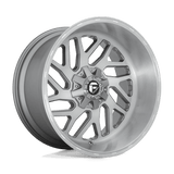 Fuel Wheels D715 Triton Platinum 22" 6x135/6x139.7 Brushed Gun Metal Tinted Clear by Fuel Offroad D71522209846