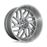 Fuel Wheels D715 Triton Platinum 26" 8x180 Brushed Gun Metal Tinted Clear by Fuel Offroad D71526201847