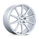 TSW Canard 19" 5x120 Gloss Silver w/ Machined Face by TSW