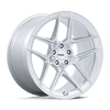 TSW Slipstream 20" 5x114.3 Gloss Silver w/ Machined Face - 20x9 et35 / 5x114.3 / cb72.56 (28 lbs)
