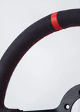 Renown Alcantara Suede / Red Centerline Renown Time Trial Steering Wheel Rosso Competition / Red TTRSC