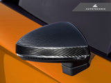 AutoTecknic Replacement Carbon Mirror Covers - Audi 8S MK3 TT/ TTS 15-17 | 4S MK2 R8 16-18 by AutoTecknic ATK-AU-0012-2