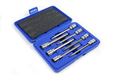 7pc 3/8" Inch Drive Long Ball Head Allen Wrench Hex Bit Impact Socket Set (SAE) by Tuhls TUHLS-0025