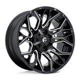 Fuel Wheels D769 Twitch 22" 8x180 Glossy Black Milled by Fuel Offroad D76922001847
