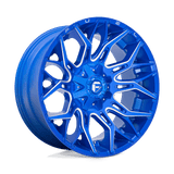 Fuel Wheels D770 Twitch 22" 8x165.1 Anodized Blue Milled by Fuel Offroad D77022008247