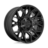 Fuel Wheels D772 Twitch 20" 8x180 Blackout by Fuel Offroad D77220001847