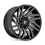 Fuel Wheels D773 Typhoon 20" 6x135/6x139.7 Gloss Black Milled by Fuel Offroad D77320009847