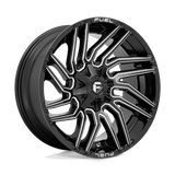 Fuel Wheels D773 Typhoon 22" 8x180 Gloss Black Milled by Fuel Offroad D77322001847
