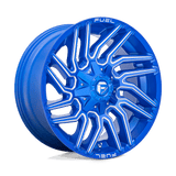 Fuel Wheels D774 Typhoon 22" 8x165.1 Anodized Blue Milled by Fuel Offroad D77422208247