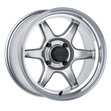 Kansei Tandem 15" 4x114.3 Hyper Silver w/ Machined Lip by Kansei K11H-157014-00